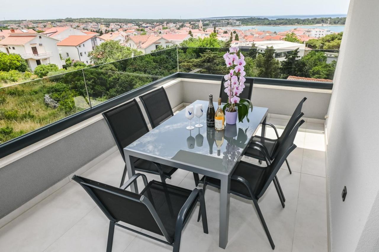 The Eagle Apartman Novalja Kültér fotó